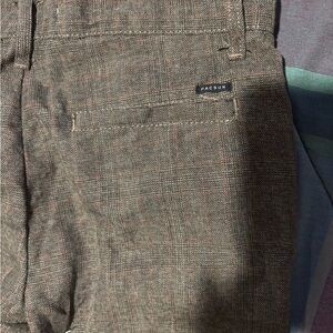 PacSun Brown Dress Pants with Textured Fabric like new